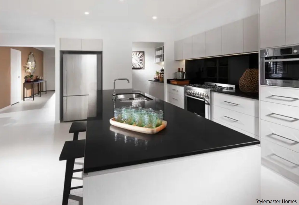 3100 Jet Black5 Jet black 3100 Caesarstone