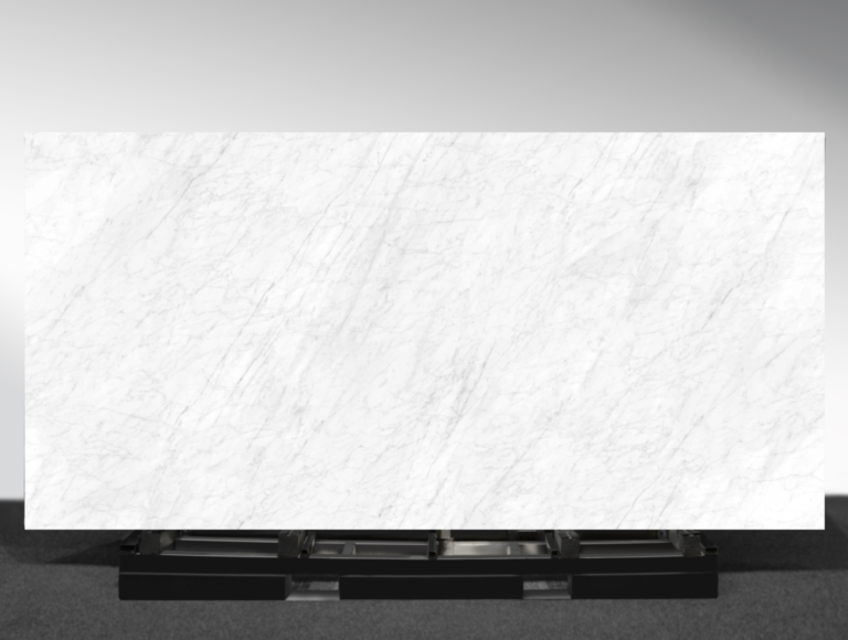 AC2051 Moonlit White AC Stone textured porcelain kitchen benchtop in modern interior design
