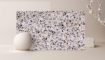 Burnt Umber Honed Terrazzo Mamo - Image 2