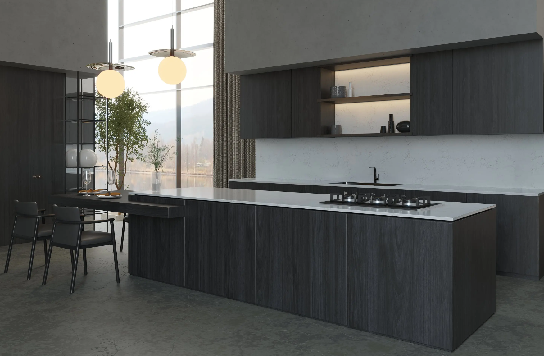 1710 Helia2 Premium Vicostone Helia 1710 quartz slab white with gold and gray veins engineered stone