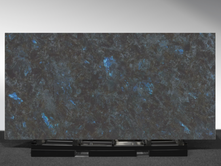Baobab polished porcelain slab warm natural stone look surface