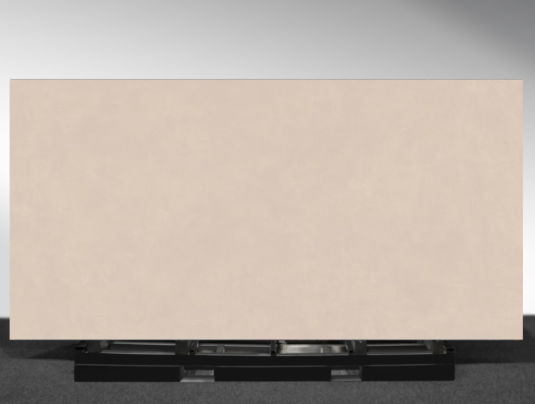 Boost Natural Kaolin porcelain slab warm neutral stone look surface