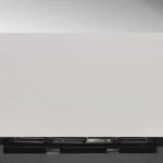 Kitchen benchtop made with Bruma Grey Vadara® Quartz by auskstone