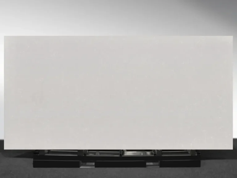 Kitchen benchtop made with Bruma Grey Vadara® Quartz by auskstone