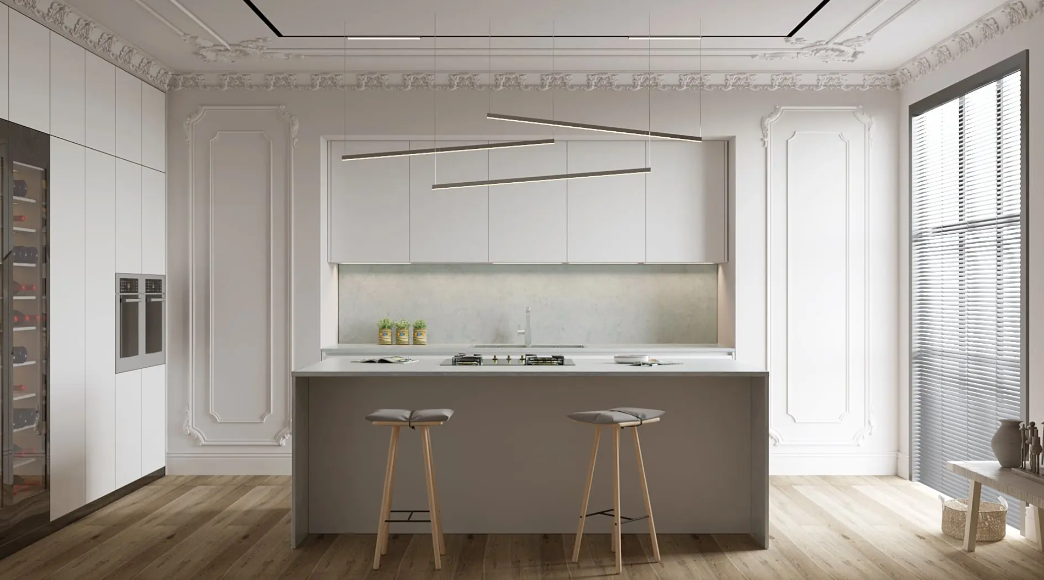 Brumous2 Premium Vicostone Brumous 1706 quartz slab gray engineered stone surface