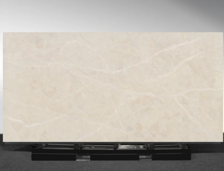 Close-up detail of Canyon Choir Vadara® Quartz highlighting natural layered vein patterns