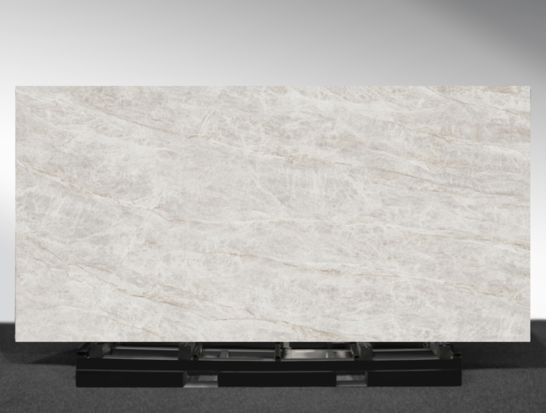 AC6012 Monaco Drift AC Stone book match feature wall with matt finish in modern interior
