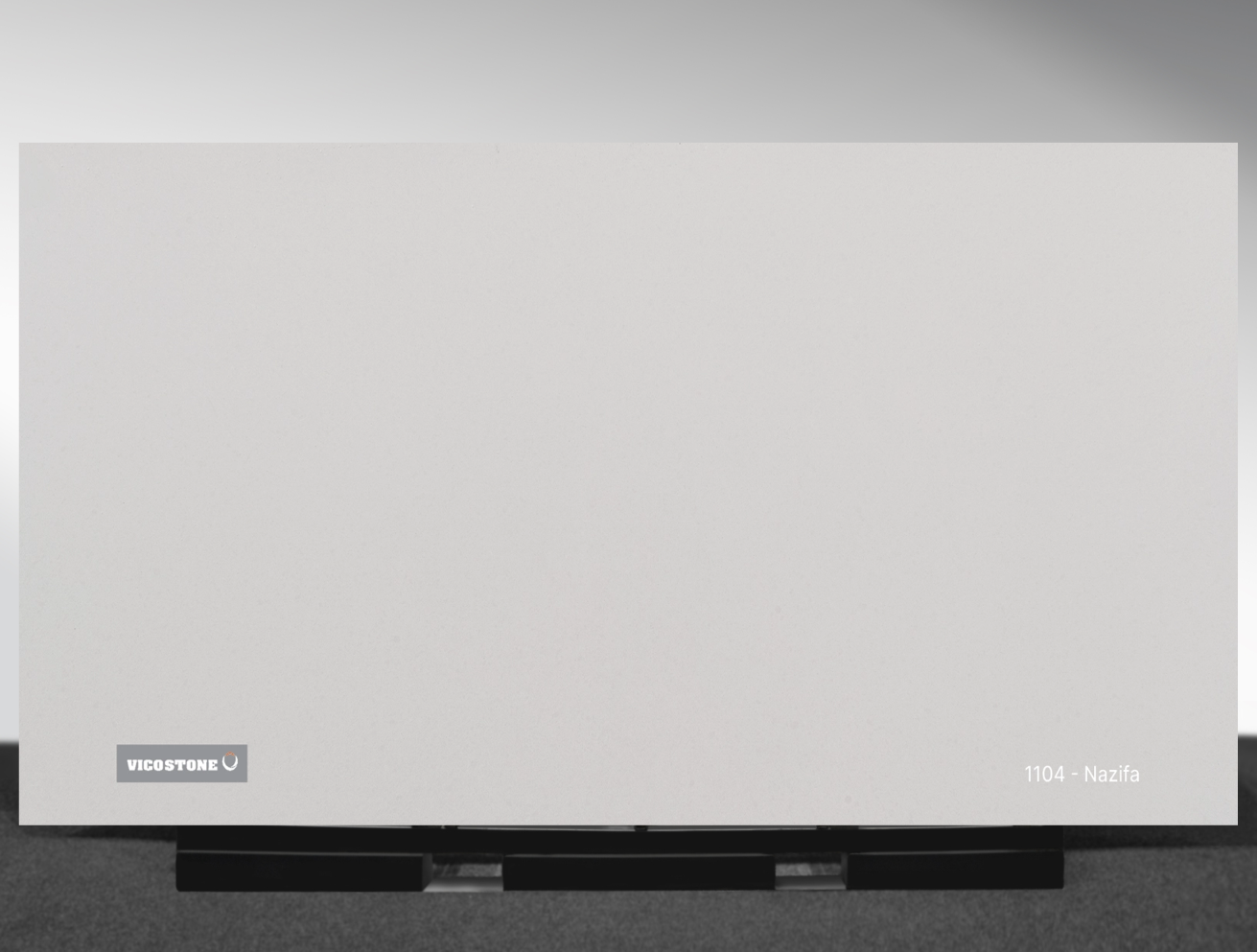 Nazifa Vicostone Nazifa 1104 quartz slab beige natural surface close-up texture