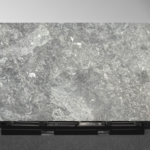 Portsea Grey Limestone slab with soft natural grey tones and subtle limestone texture