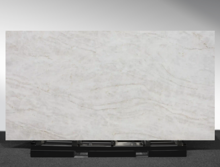 Taj Mahal Excellency marble look slab beige and gold veining