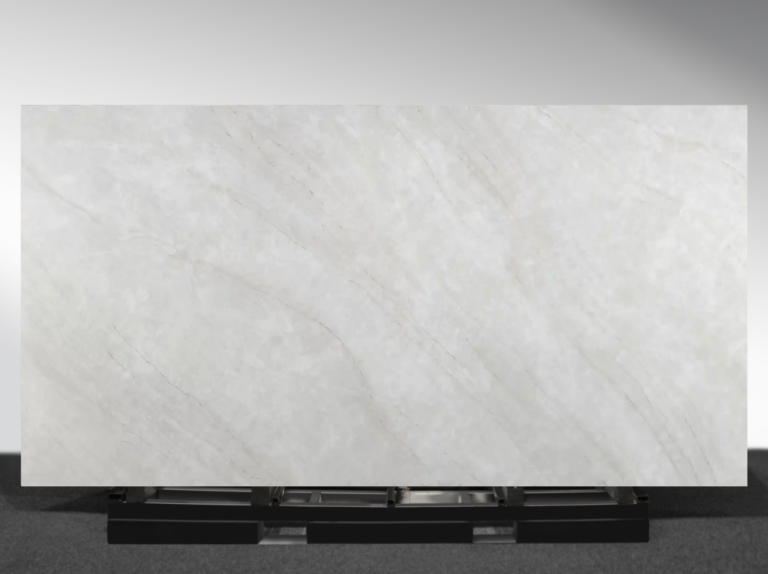 Taj Mahal Racy beige quartzite look stone slab