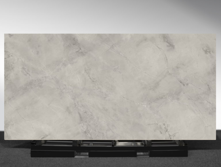 White Cloud porcelain slab soft white cloud marble look surface