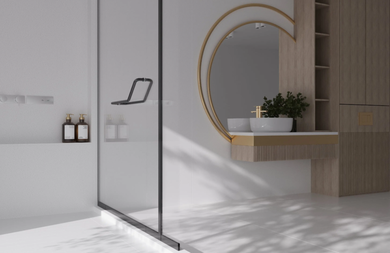 Off white engineered stone benchtop Vicostone Zephyr 1700 subtle airy design