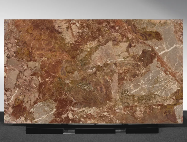 Breccia Pernice Marble honed slab, 3.17 x 1.86m, 20mm thickness, available at AUSKstone Sydney.