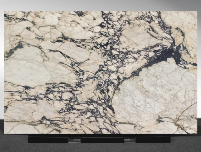 Calacatta Viola Marble honed slab, 3.12 x 1.95m, 20mm thickness, available at AUSKstone Sydney.