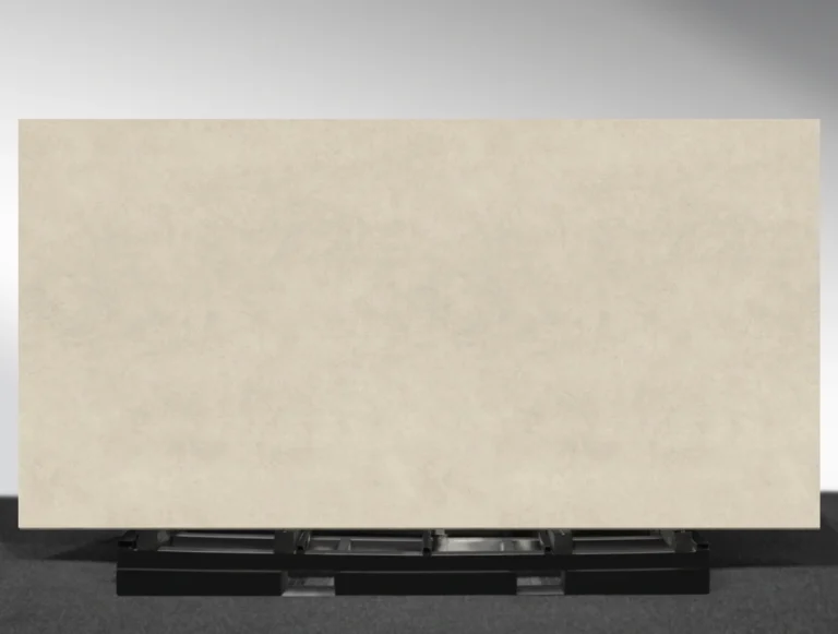 Sale sintered stone light beige micro cement texture surface